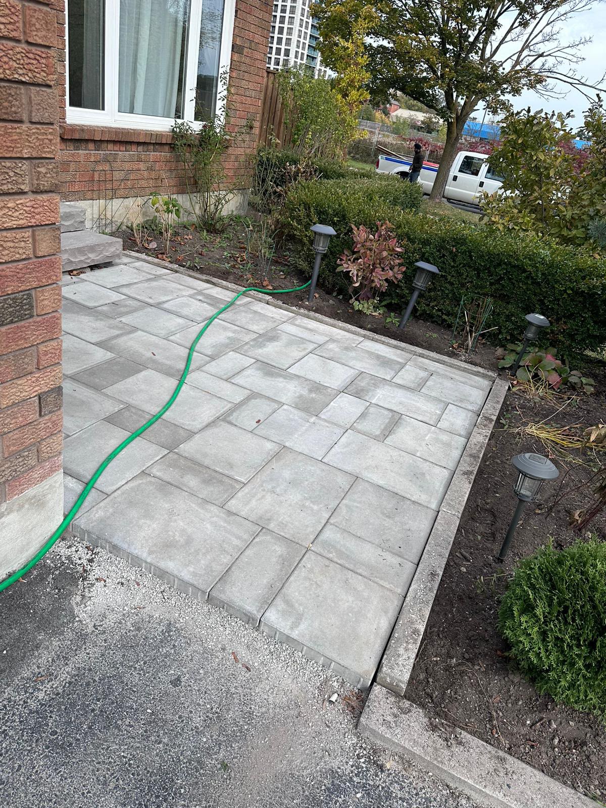 Front Entrance Interlock Landing