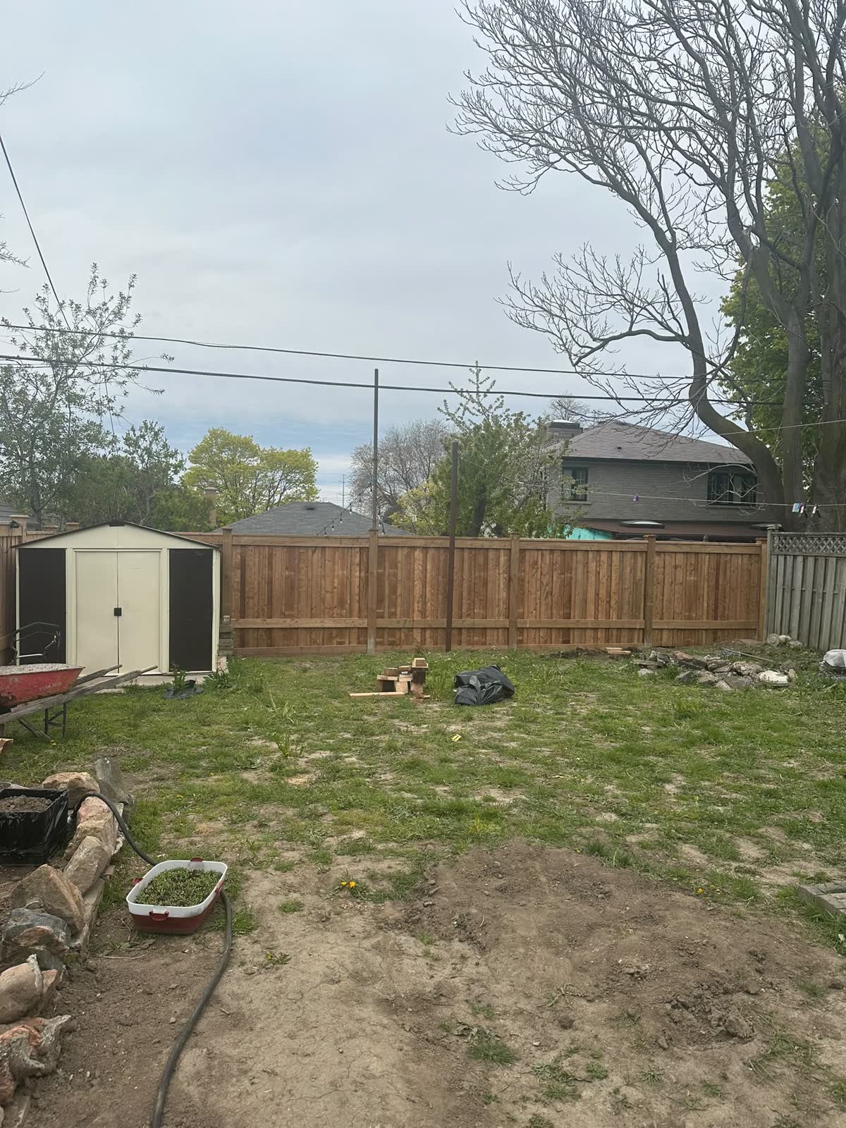 Rear-Lot Privacy Fence