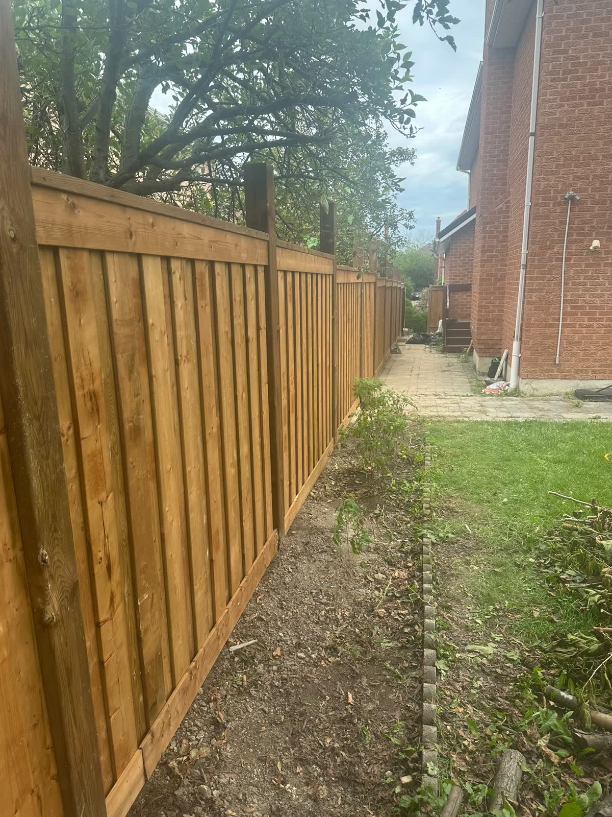 Side-Yard Privacy Fence